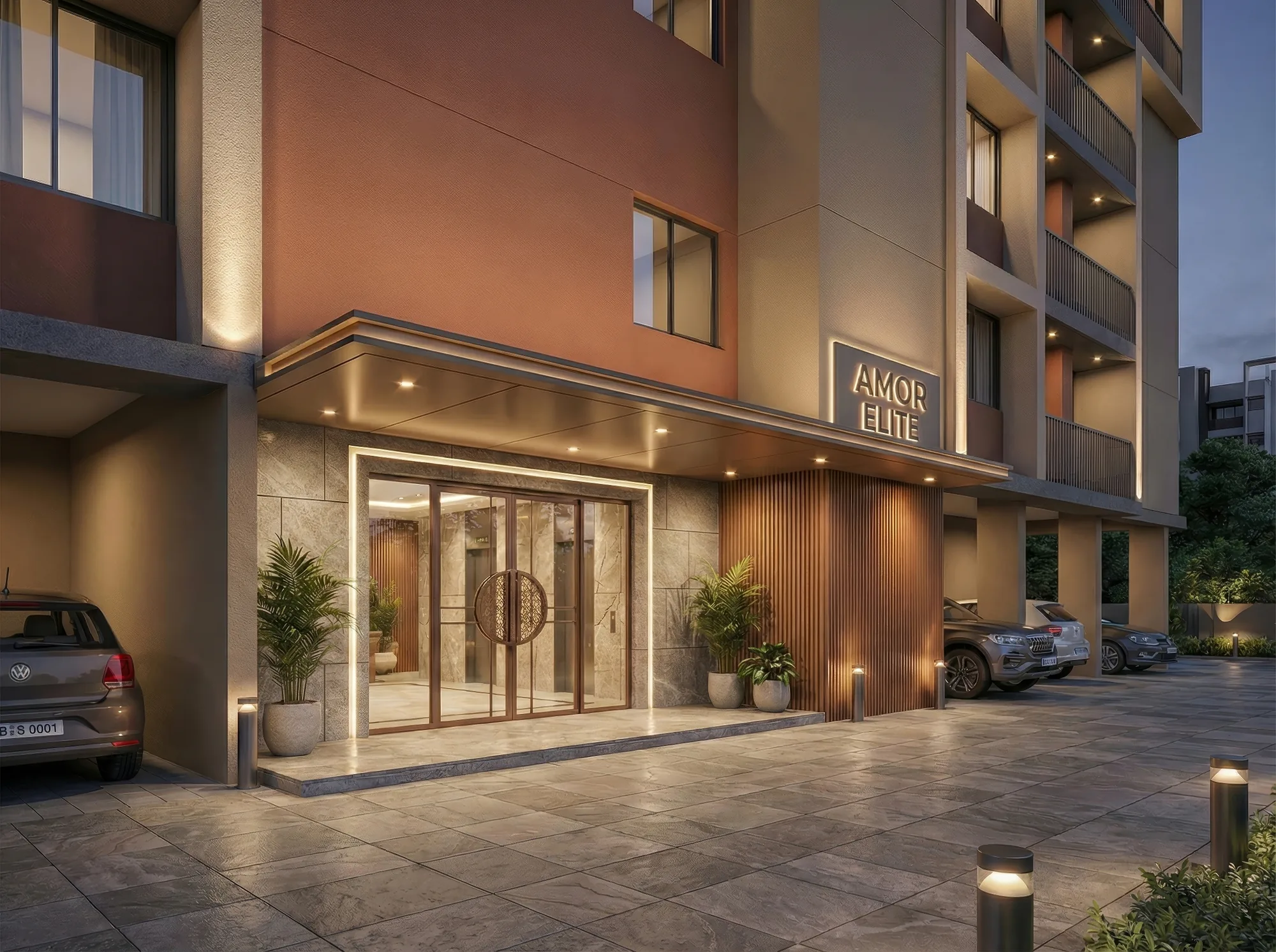 Amor Elite: Exterior visualization cover
