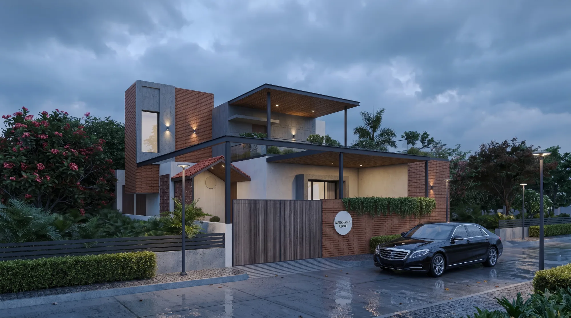 Harmony Villa: Exterior visualization cover