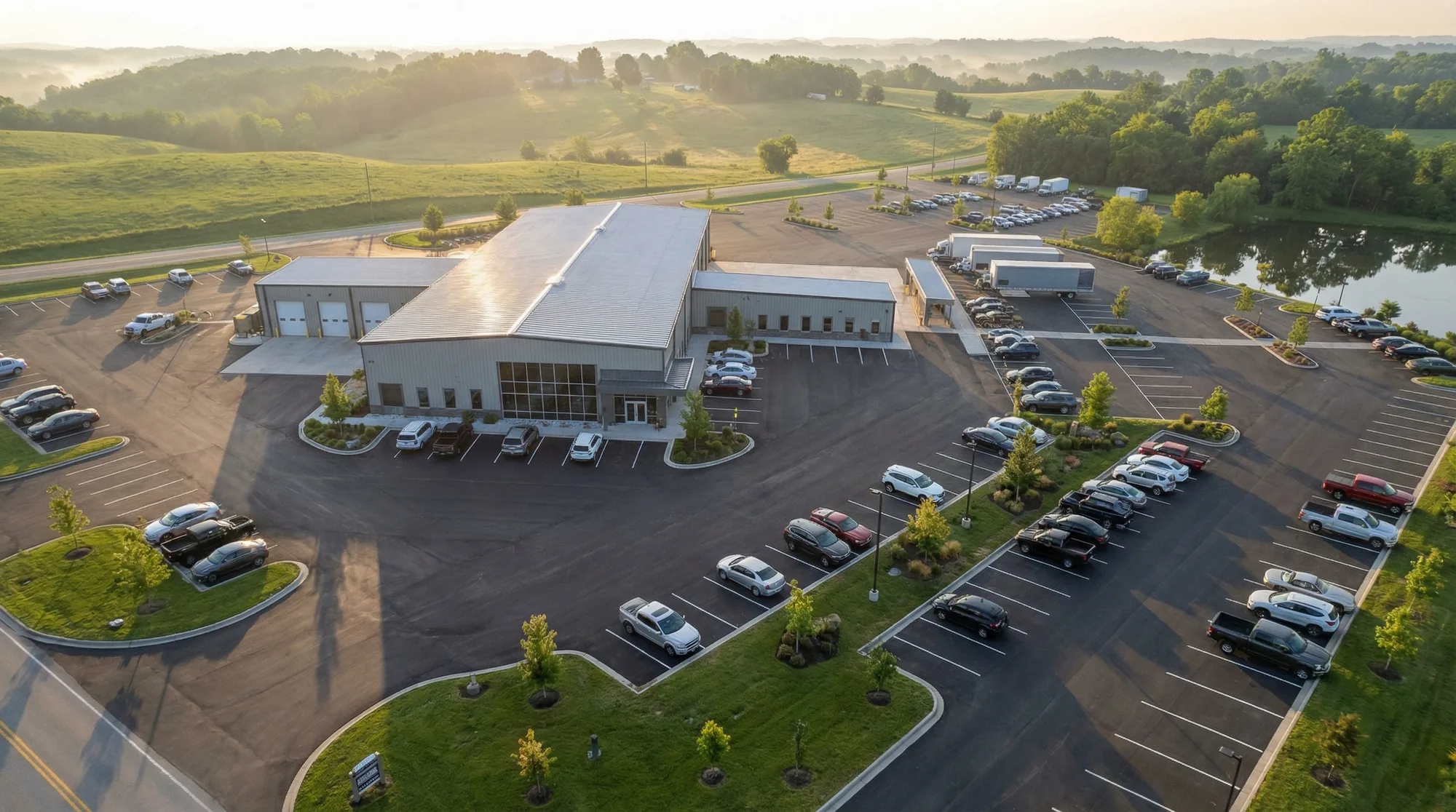 Warehouse: Exterior visualization cover