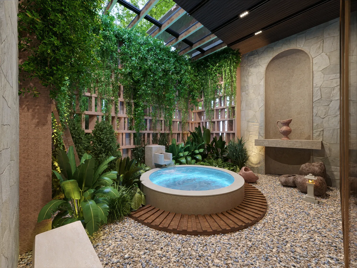 Bathroom: Interior visualization cover