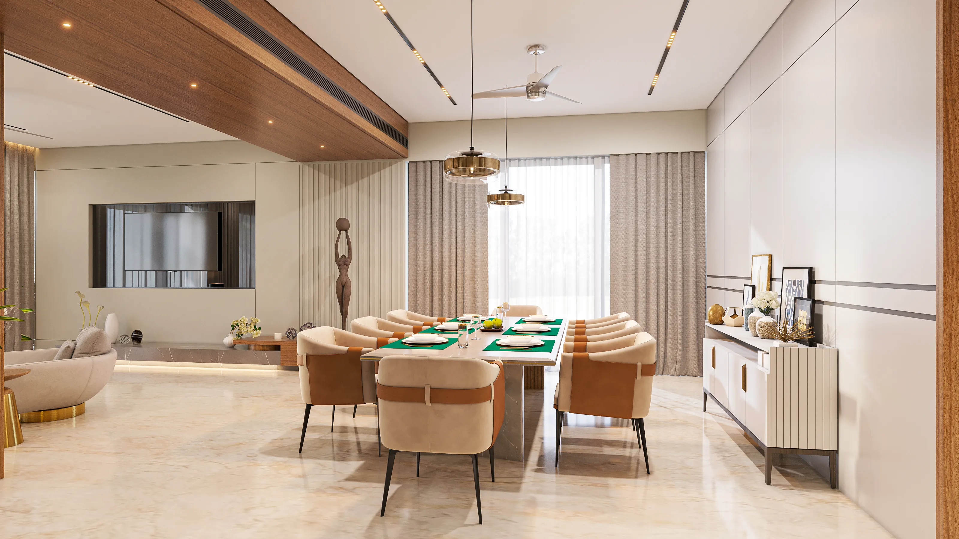 Mithil Bhai Interior: Interior visualization cover